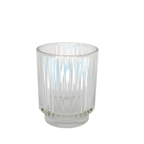 Ribbed Pillar Series (Clear #4116) Small