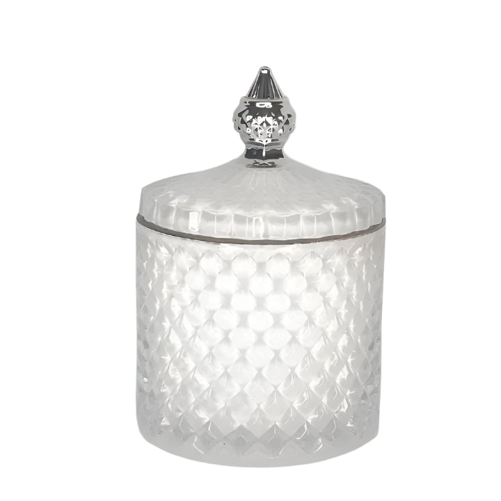 French Silver Tip Geo Series (White #4068)