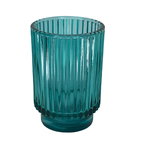 The Ribbed Pillar Series (Teal #4119) Large The Ribbed Pillar Series (Teal #4119) Large