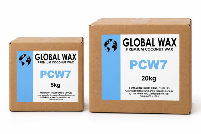 Global Wax PCW9 Premium Coconut Wax – candle wax, 5kg and 20kg