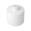 Diffuser Glassware -#4171 Matt White - 6pk Round Screw Top