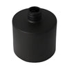 Diffuser Glassware -#4170 Matt Black - 6pk Round Screw Top
