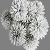 Chrysanthemum Bunch (#2105) Dusty Blue