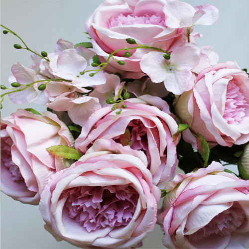 David Austin Rose Bunch (#2075) Pink