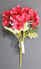 Hydrangea Bunch (#2068) Red