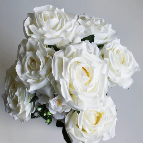 Rose Bunch (#2013) White