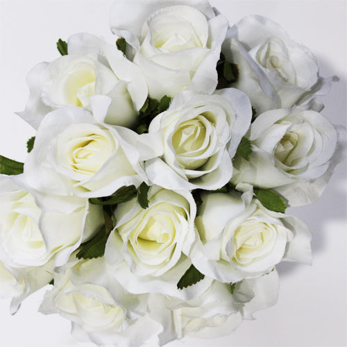Rose Bud Posy (#2045) White Rose Bud Posy (#2045) White
