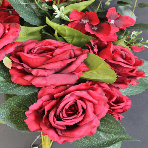 Rose Hydrangea Bush (#2090) Burgundy