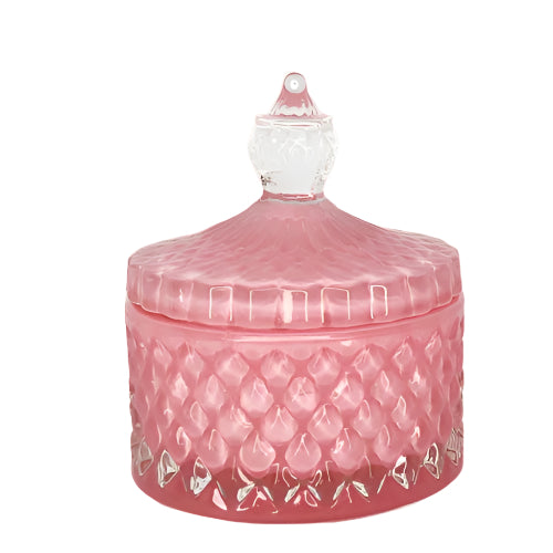 French Clear Tip Geo Series (Pink #4134) Small