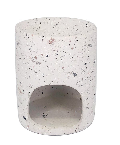 Tower Ceramic Oil Burner (#4151 White\Grey) Tower Ceramic Oil Burner (#4151 White\Grey)