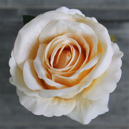 Velvet Rose Stem (#1011) Yellow Velvet Rose Stem (#1011) Yellow