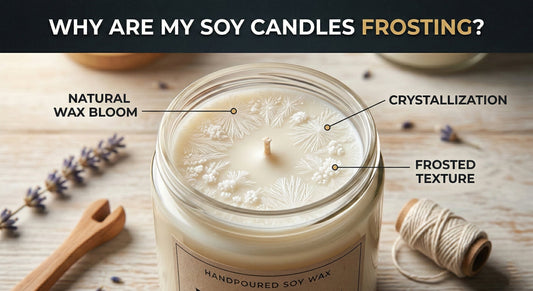 Why Are My Soy Candles Frosting? (And How to Prevent It)