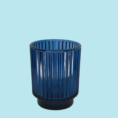 Ribbed Pillar Series (Blue #4153) Small