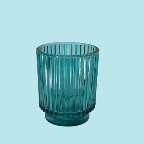 Ribbed Pillar Series (Teal #4120) Small