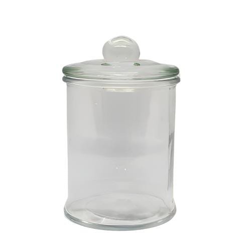 Danube Series (Clear #4031 Large) – glass candle jar