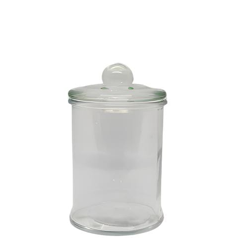 Danube Series (Clear #4056 Medium) – glass candle jar