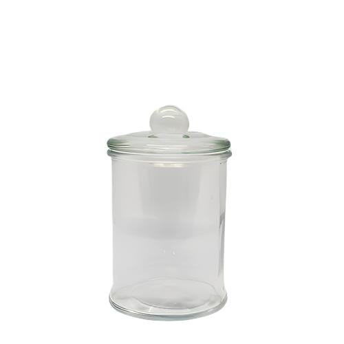 Danube Series (Clear #4057 Small) – glass candle jar