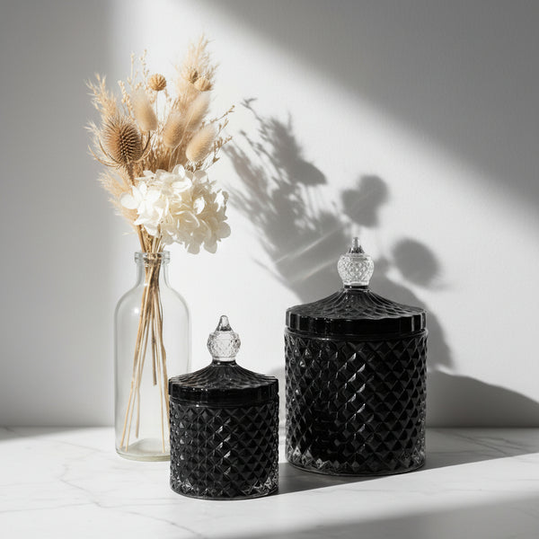 French Clear Tip Geo Series (Black #4137)