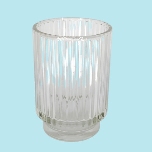 The Ribbed Pillar Series (Clear #4115) Large