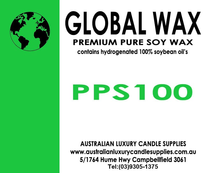 Global Wax PPS100 Premium Pure Soy Wax – candle wax, 5kg and 20kg (image 1 of 2)