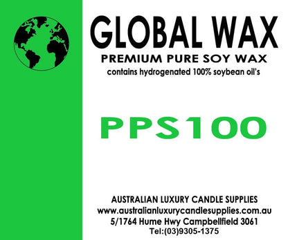 Global Wax PPS100 Premium Pure Soy Wax – candle wax, 5kg and 20kg (image 1 of 2)