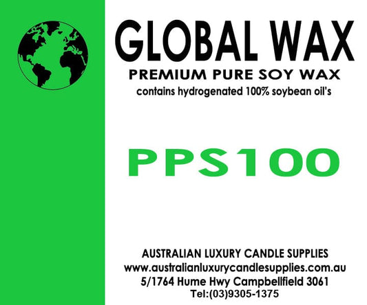 Global Wax PPS100 Premium Pure Soy Wax – candle wax, 5kg and 20kg (image 1 of 2)