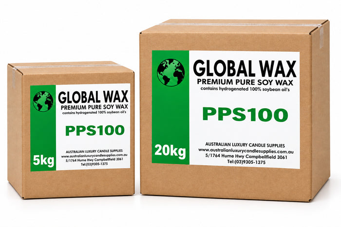 Global Wax PPS100 Premium Pure Soy Wax – candle wax, 5kg and 20kg (image 1 of 2)