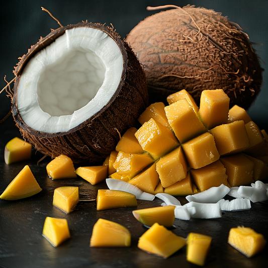 Coco Mango Fragrance Oil – fruity scent for candles and diffusers