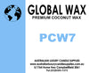 Global Wax PCW9 Premium Coconut Wax