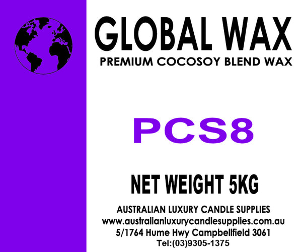 Global Wax PCS8 Premium Coco-Soy Wax  5Kg