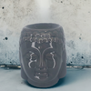 Buddha Oil Burner (#4148 Grey)