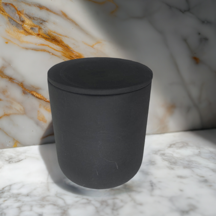 Ceramic Series (Black #4159) Small With Lid