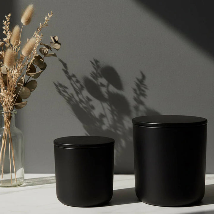 Ceramic With Lid black #4159