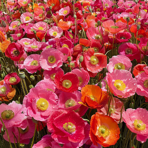 Pink Amber Poppy Fragrance Oil – amber scent for candles and diffusers