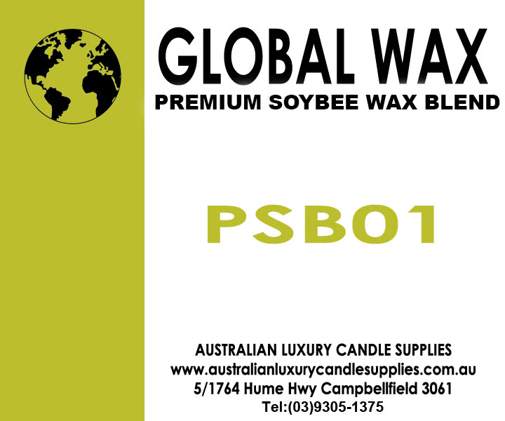 Global Wax PSB01 Premium Soy-Bee Blend Wax