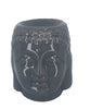 Buddha Oil Burner (#4148 Grey)