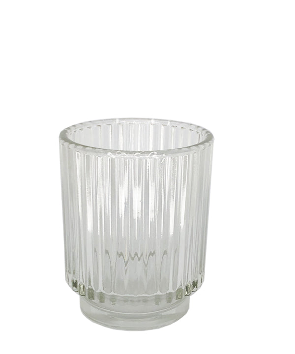 Ribbed Pillar Series (Clear #4116) Small