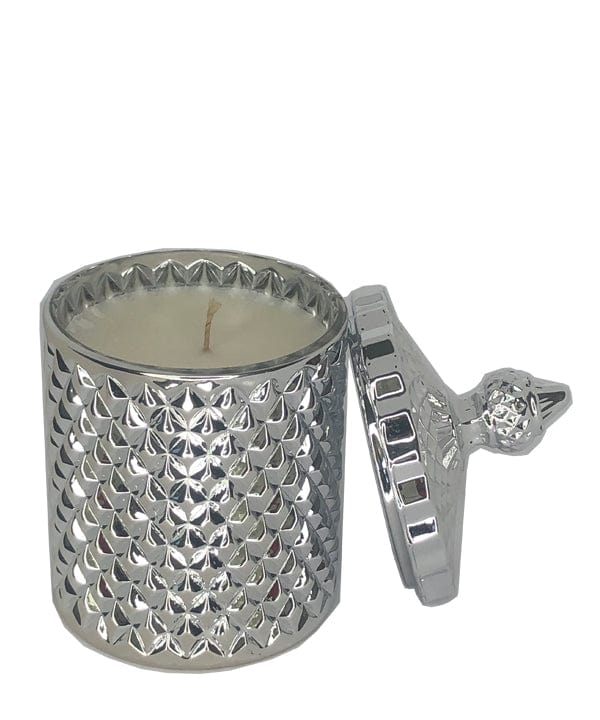 French Tip Geo Series Silver – glass candle jar (image 3 of 3)