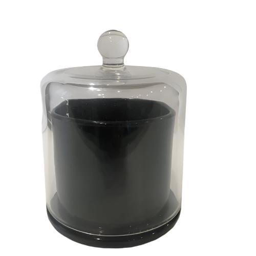 Cloche Small (Black #4154 210ml) – glass candle jar